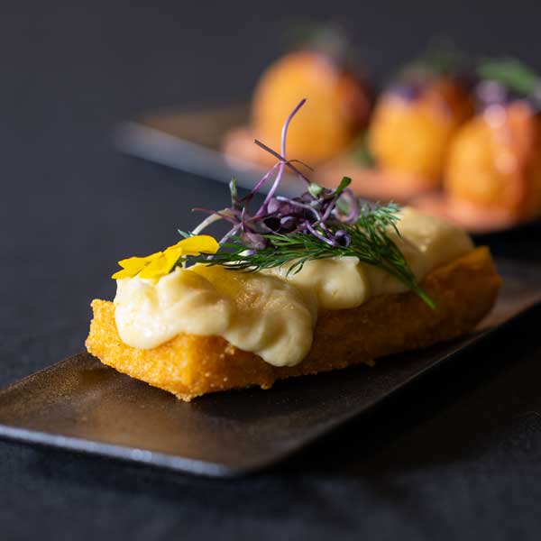 Polenta con baccala mantegato